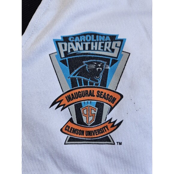 1995 Carolina Panthers #12 Kerry Collins Inaugural Season Game Jersey APEX SZ L - Picture 6 of 16